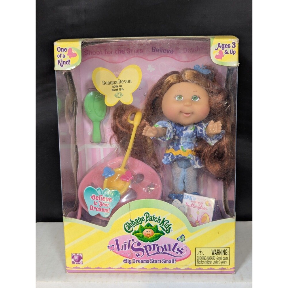 2007 Jakks Pacific Cabbage Patch Kids Lil' Sprouts Reanna Devon